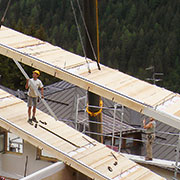 Dach bei Haas Holzbausysteme